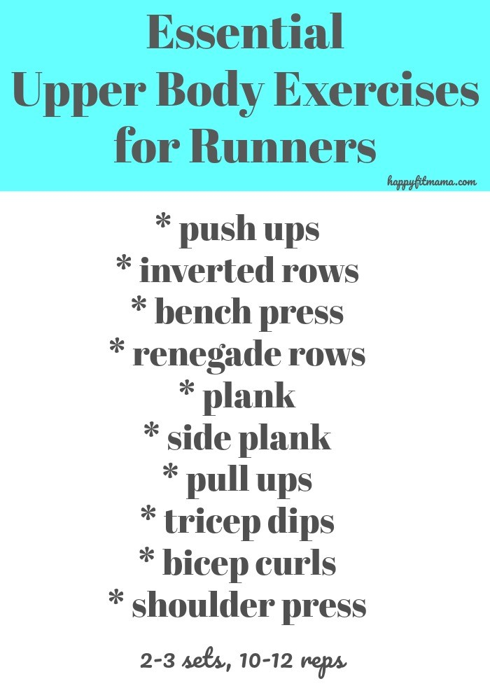 Essential Upper Body Strength Training for Runners - Happy Fit Mama - Essential Upper Body Strength Training for Runners - Happy Fit Mama -   15 fitness Training runners ideas