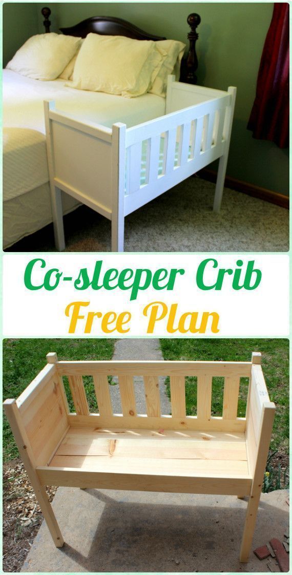 DIY Co-sleeper Crib Instruction - DIY Baby Crib Projects [Fr... - Baby deko - DIY Co-sleeper Crib Instruction - DIY Baby Crib Projects [Fr... - Baby deko -   16 diy Baby crib ideas