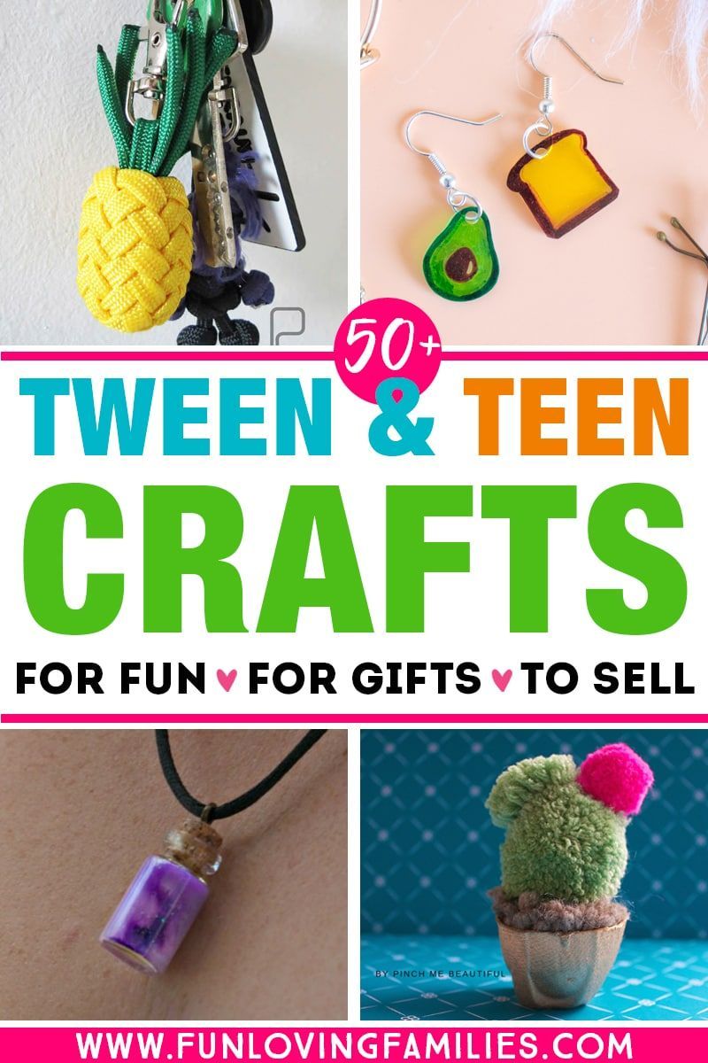 50+ Crafts for Tweens and Teens (Fun and Easy Ideas They'll Love) - 50+ Crafts for Tweens and Teens (Fun and Easy Ideas They'll Love) -   diy Crafts for teenagers