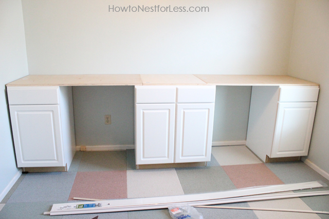 Craft Room Desk Tutorial - How to Nest for Less™ - Craft Room Desk Tutorial - How to Nest for Less™ -   16 diy Desk with drawers ideas