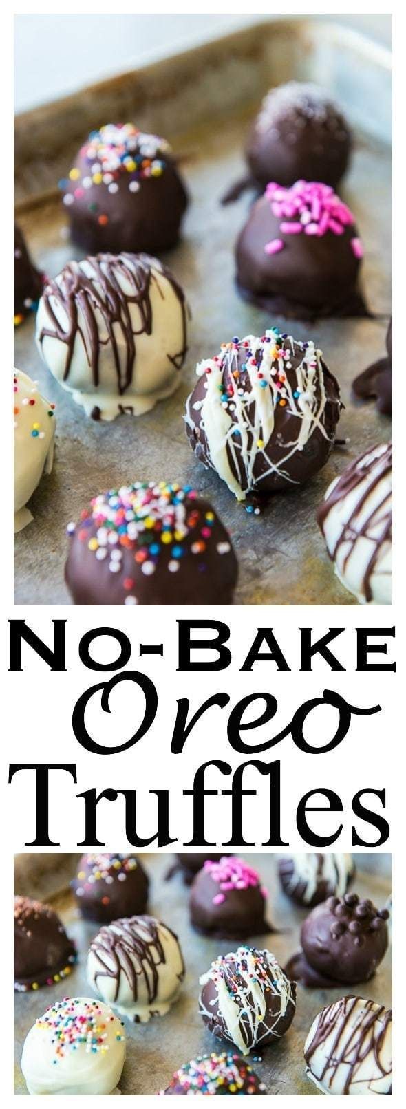 Easy Dessert Recipes - No Bake Oreo Truffles - Oreo Balls - Easy Dessert Recipes - No Bake Oreo Truffles - Oreo Balls -   16 diy Easy food ideas