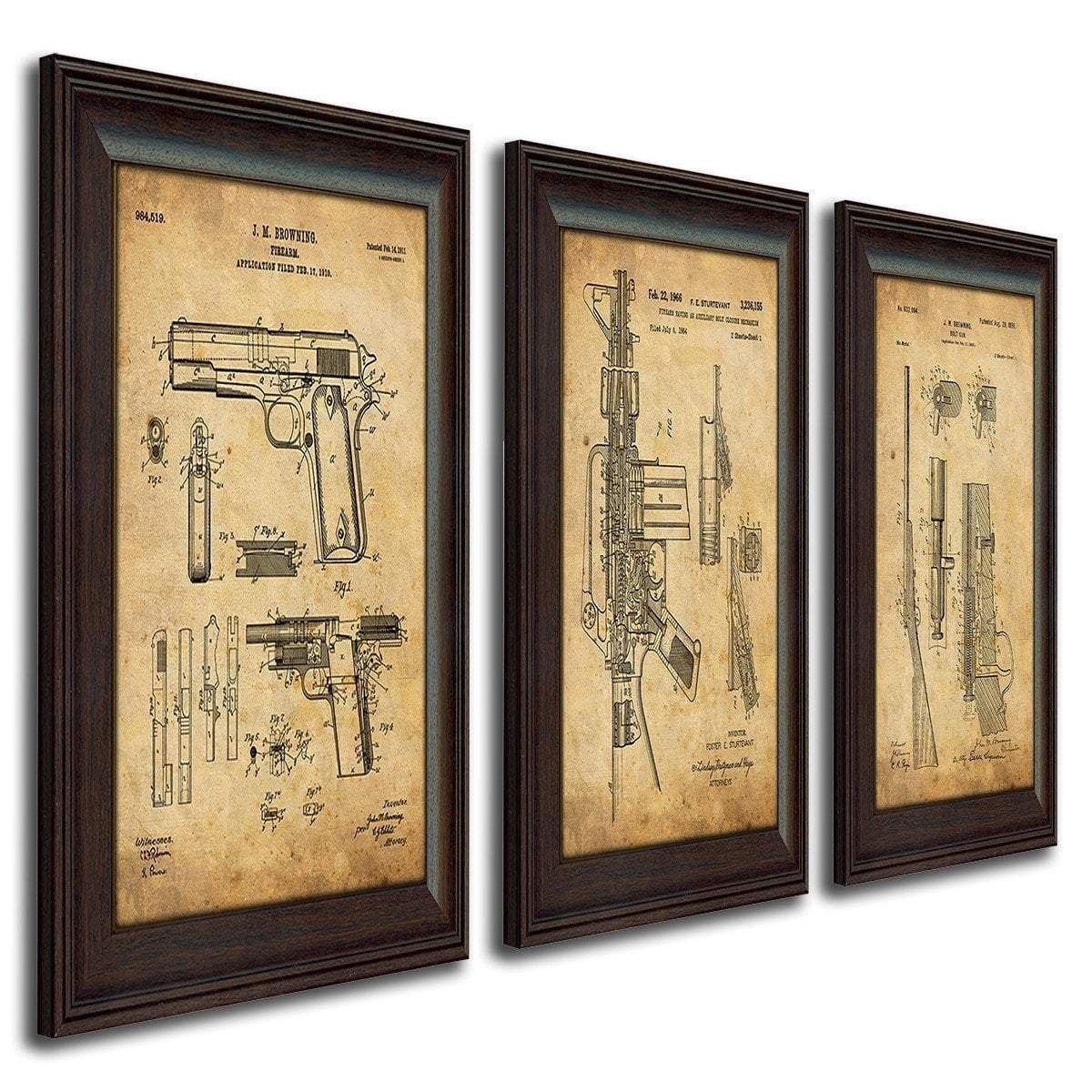 Firearm Guns - Patent Art - Firearm Guns - Patent Art -   16 diy Home Decor for men ideas