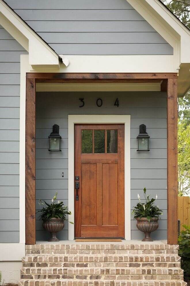 21 Beautiful Front Door Ideas to Make Great First Impressions - 21 Beautiful Front Door Ideas to Make Great First Impressions -   16 diy House exterior ideas