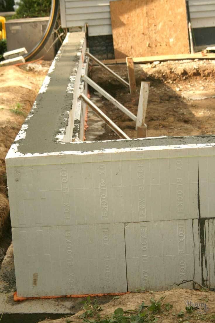 Our DIY Addition: How to Construct a Fox Blocks Foundation - Our DIY Addition: How to Construct a Fox Blocks Foundation -   16 diy House foundation ideas