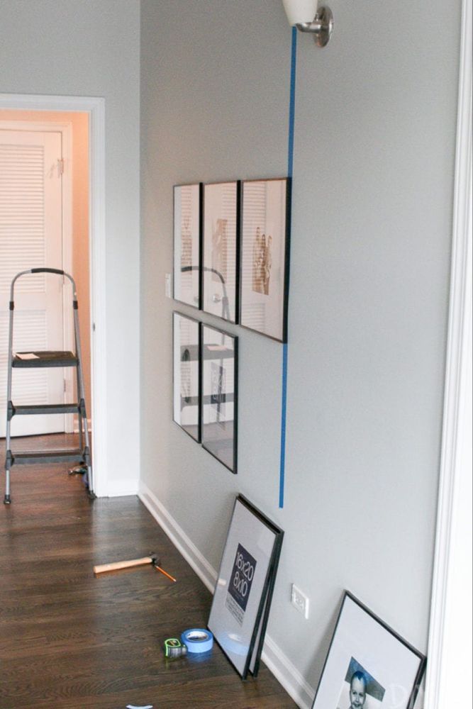 Tips to Hang a Symmetrical Gallery Wall in your Hallway | The DIY Playbook - Tips to Hang a Symmetrical Gallery Wall in your Hallway | The DIY Playbook -   16 diy Interieur wall ideas