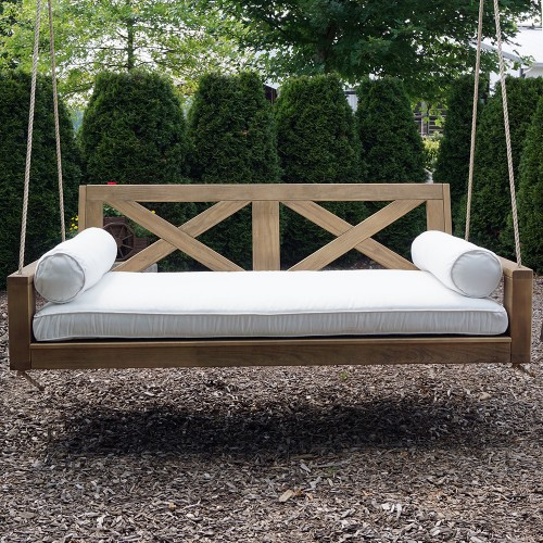 Breezy Acres Malvern Porch Swing Bed Outdoors - Breezy Acres Malvern Porch Swing Bed Outdoors -   16 diy Outdoor swing ideas