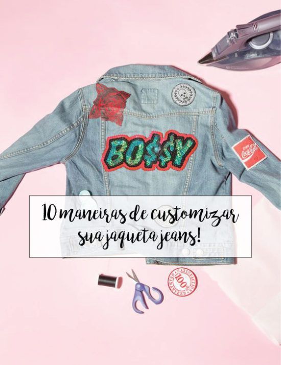 16 diy Roupas Customizao jaqueta ideas