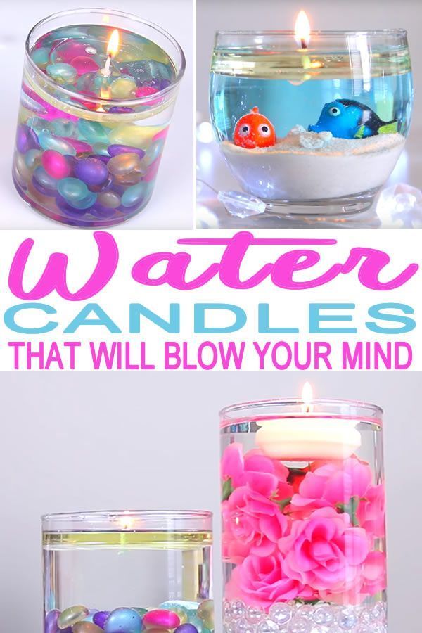How To Make Water Candles | DIY Water Candle Project {Easy Craft} - How To Make Water Candles | DIY Water Candle Project {Easy Craft} -   16 quick diy Crafts ideas