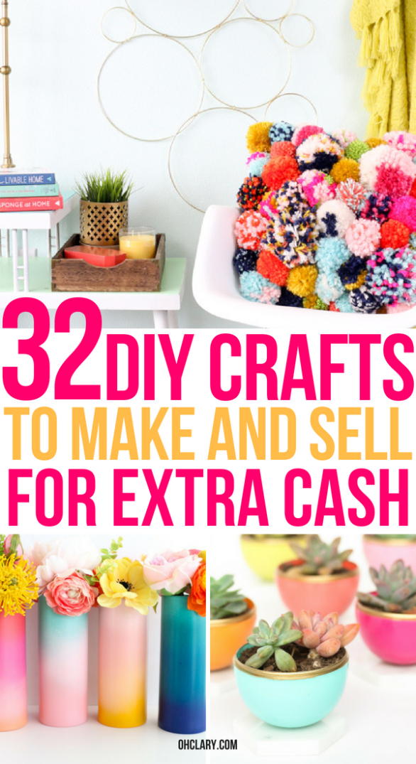 Hot Craft Ideas to Sell - 30+ Crafts To Make And Sell From Home - Hot Craft Ideas to Sell - 30+ Crafts To Make And Sell From Home -   16 quick diy Crafts ideas