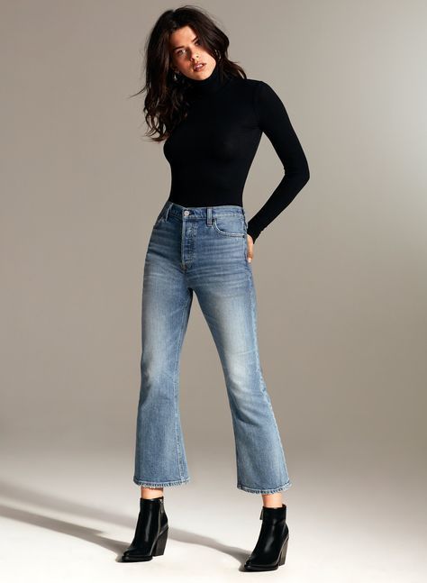 Bien porter le jean flare - Bien porter le jean flare -   16 style Feminino jeans ideas