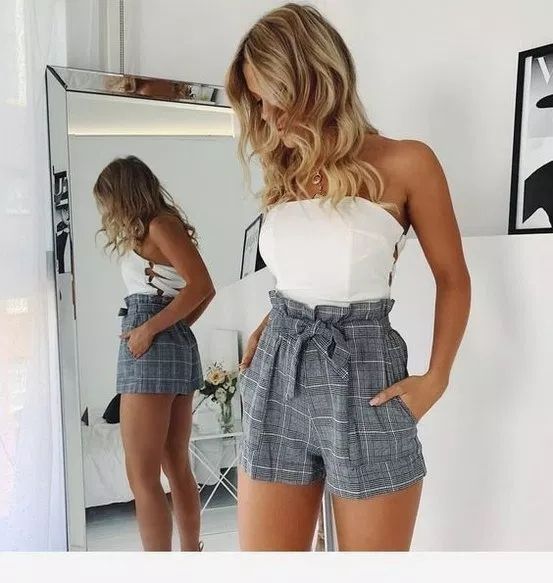 20+ Fascinating Summer Shorts Outfits Ideas That Looks Pretty - 20+ Fascinating Summer Shorts Outfits Ideas That Looks Pretty -   16 style Summer outfits ideas