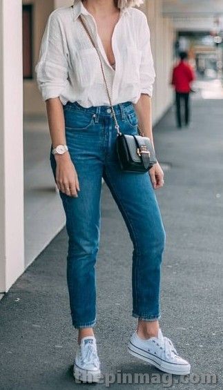 20 Cute Jeans With Women Spring Outfits - 20 Cute Jeans With Women Spring Outfits -   16 style Women spring ideas