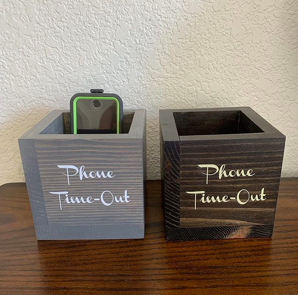 Cell Phone Time-Out Rustic Wood Box - Cell Phone Time-Out Rustic Wood Box -   17 beauty Box wood ideas