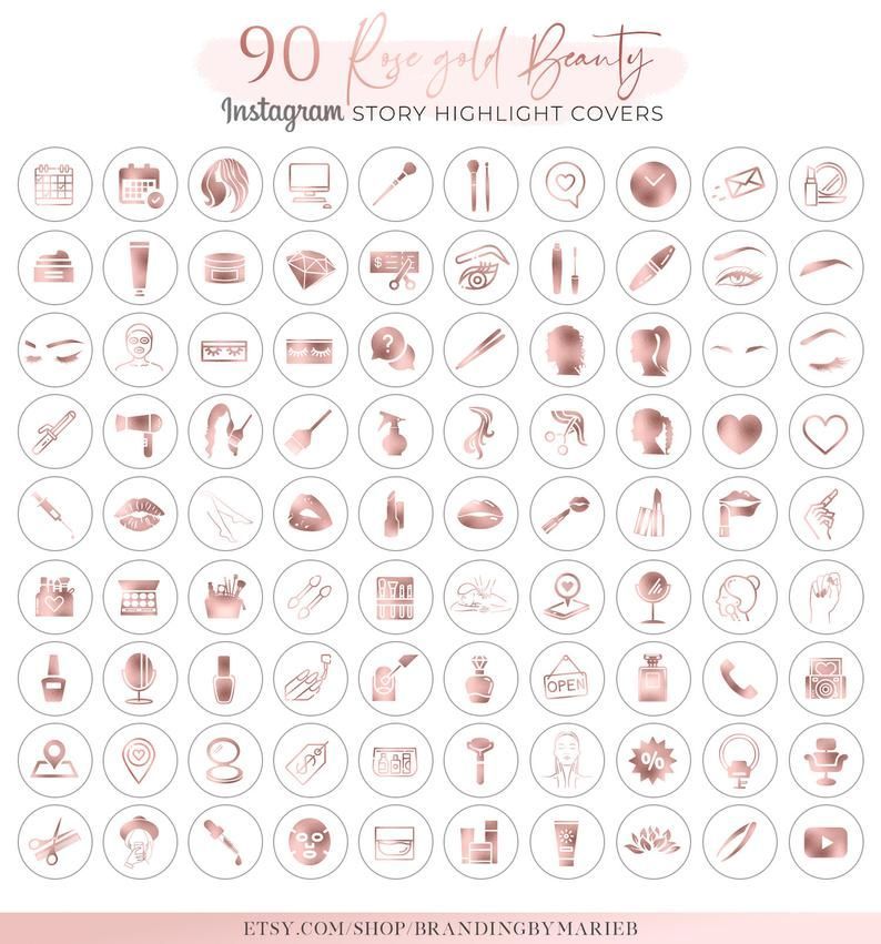 17 beauty Icon highlight ideas