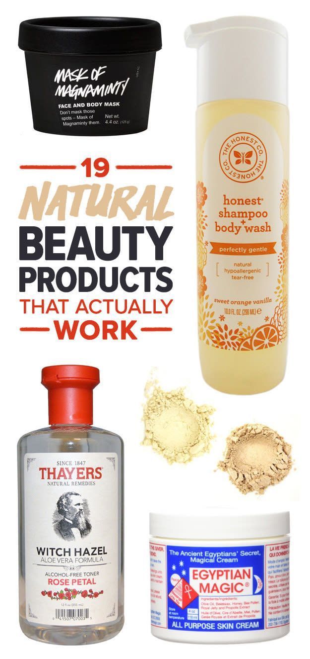 19 Natural Beauty Products That Actually Work - 19 Natural Beauty Products That Actually Work -   17 beauty Life nature ideas