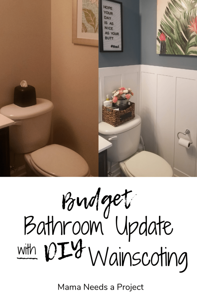 DIY Board & Batten Bathroom Update - DIY Board & Batten Bathroom Update -   17 diy Bathroom upgrades ideas
