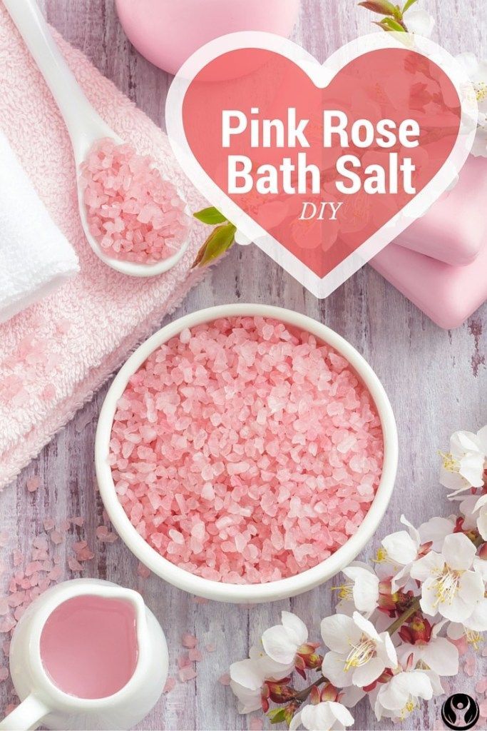 DIY PINK ROSE BATH SALTS • The Pipe Line - DIY PINK ROSE BATH SALTS • The Pipe Line -   17 diy Beauty rose ideas