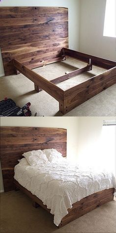 DIY Platform Beds Perfect For Your Room, You Must See! - DIY Platform Beds Perfect For Your Room, You Must See! -   17 diy Bed Frame black ideas