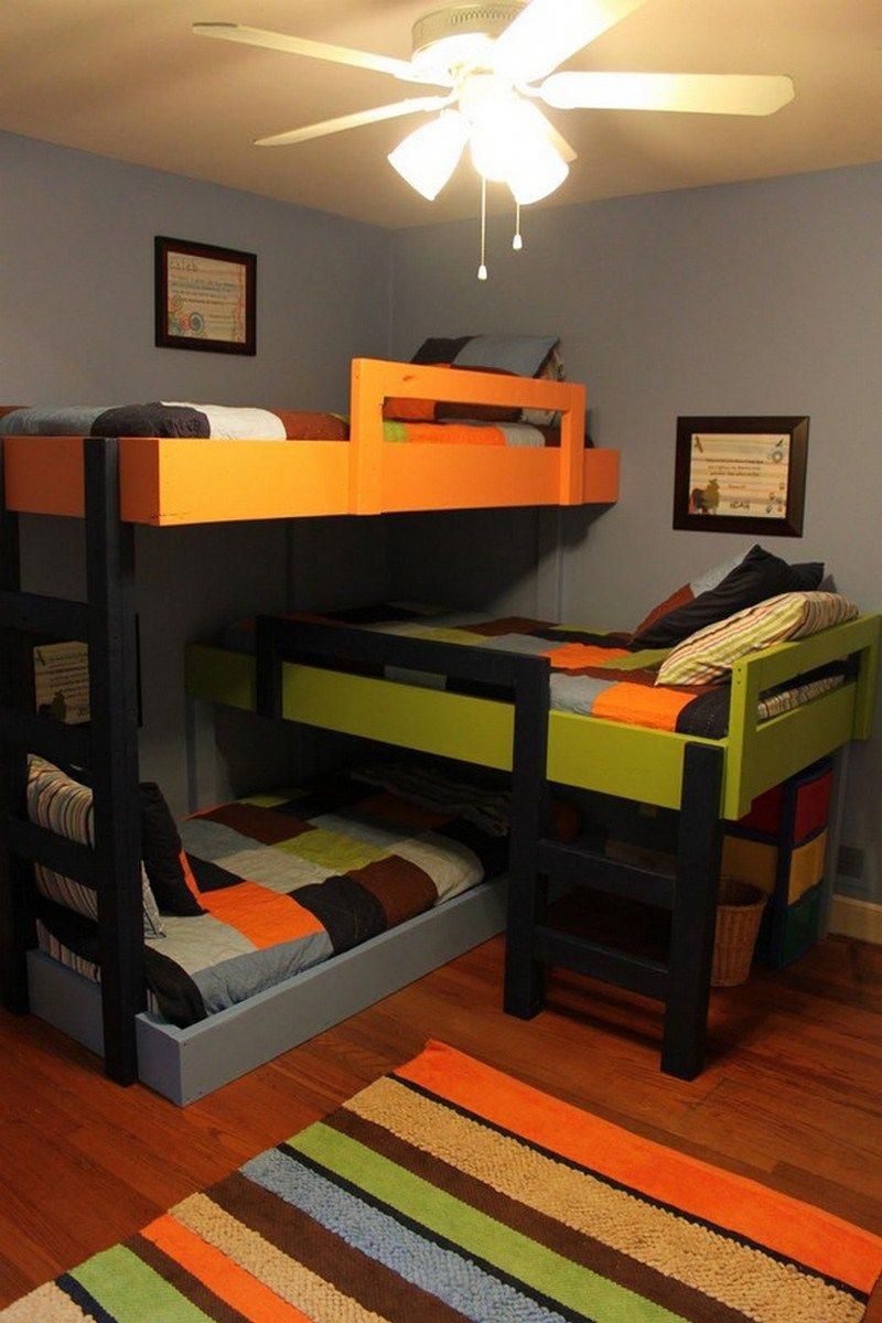 31 Free DIY Bunk Bed Plans & Ideas that Will Save a Lot of Bedroom Space - 31 Free DIY Bunk Bed Plans & Ideas that Will Save a Lot of Bedroom Space -   17 diy Bedroom bed ideas
