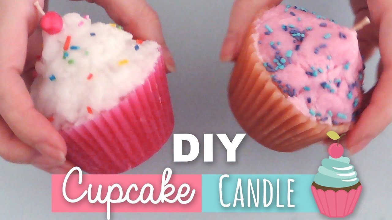 Diy Cupcake candle without mold - Diy Cupcake candle without mold -   17 diy Candles cupcake ideas
