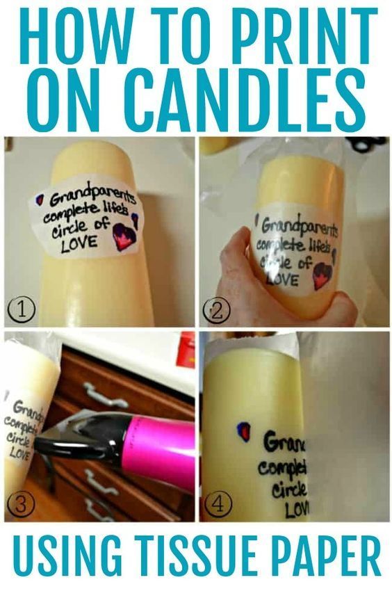 How to print designs on candles. - How to print designs on candles. -   17 diy Candles design ideas