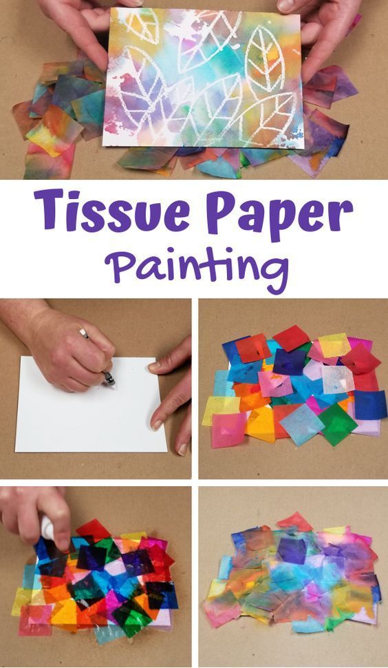 Tissue Paper Painting - Bleeding Color Art Activity - S&S Blog - Tissue Paper Painting - Bleeding Color Art Activity - S&S Blog -   17 diy Crafts painting ideas