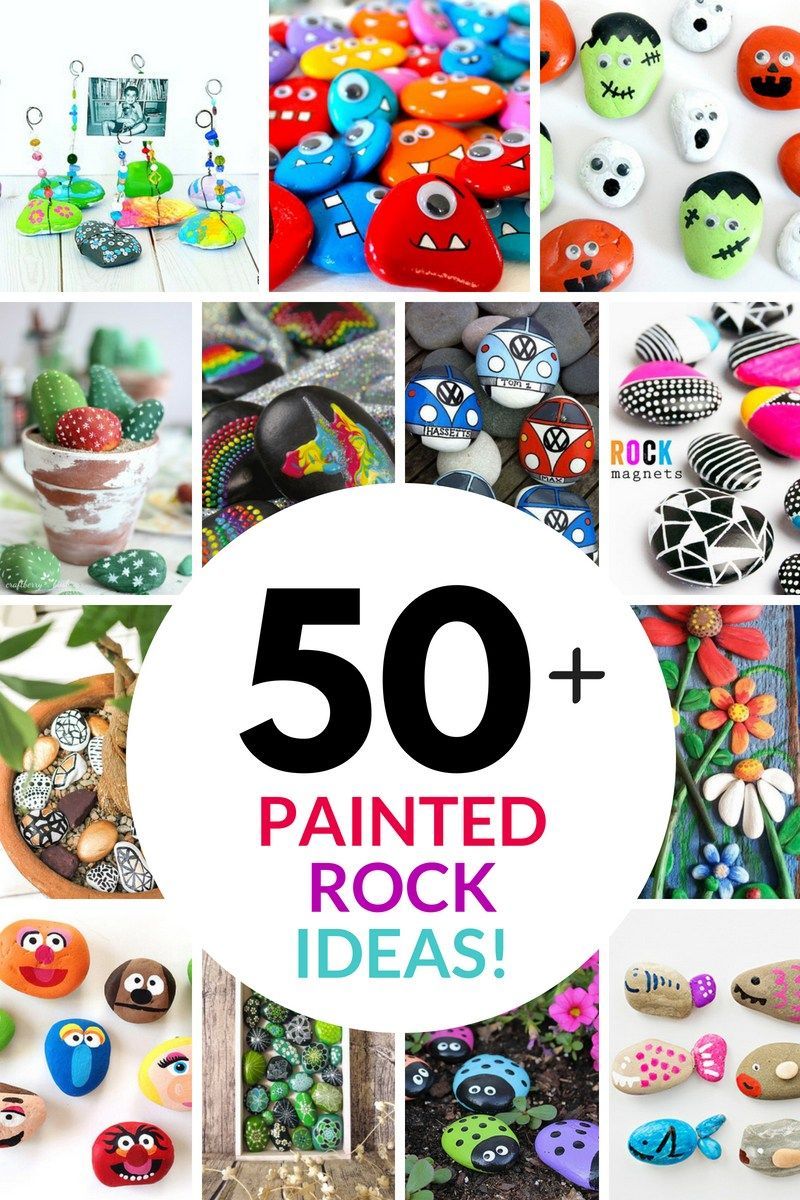 50+ Super Fun And Creative Rock Painting Ideas - Smart Fun DIY - 50+ Super Fun And Creative Rock Painting Ideas - Smart Fun DIY -   17 diy Crafts painting ideas