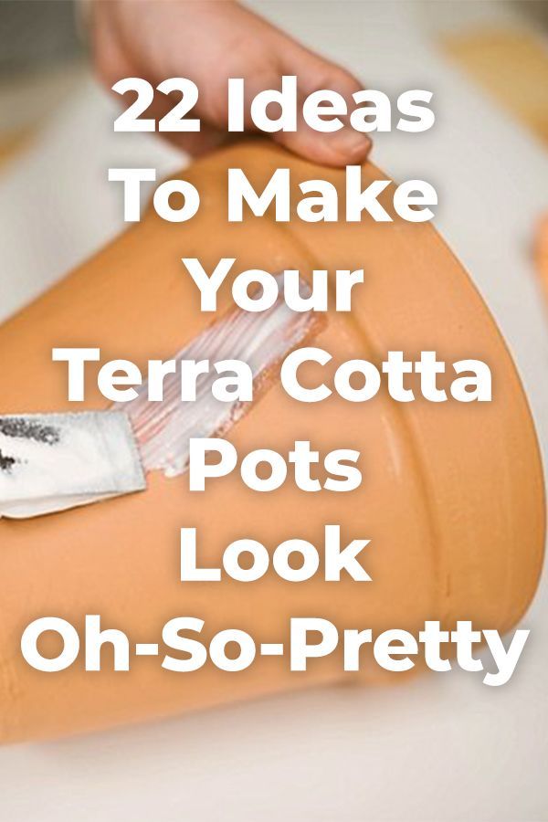 22 Ideas To Make Your Terra Cotta Pots Look Oh-So-Pretty - 22 Ideas To Make Your Terra Cotta Pots Look Oh-So-Pretty -   17 diy Garden pot ideas