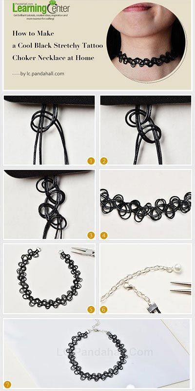 14 Easy And Fun DIY Choker Necklace Tutorials With Amazing Ideas - 14 Easy And Fun DIY Choker Necklace Tutorials With Amazing Ideas -   17 diy Jewelry choker ideas