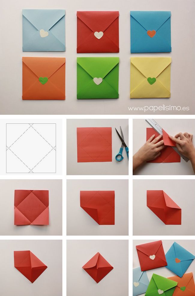 Como Fazer um Envelope de Papel - Como Fazer um Envelope de Papel -   17 diy Paper folding ideas