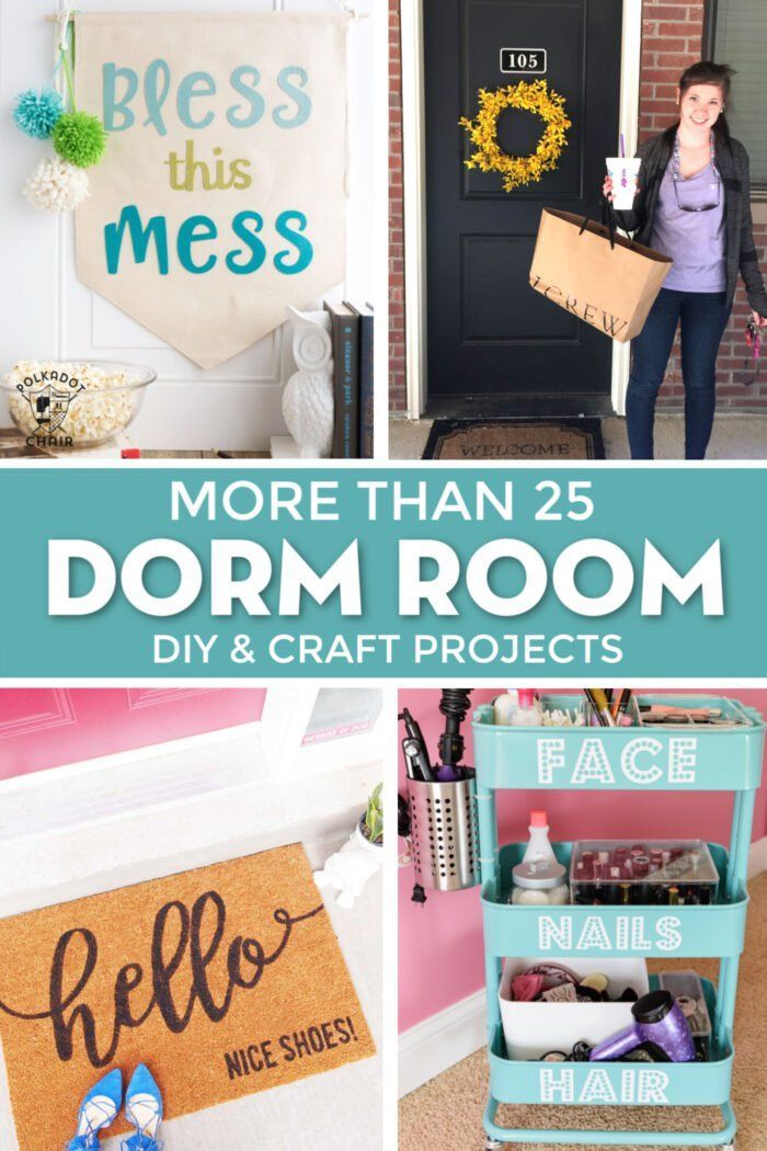 25+ Cricut DIY Projects for the Best Dorm Room Decor - 25+ Cricut DIY Projects for the Best Dorm Room Decor -   diy Projects for college