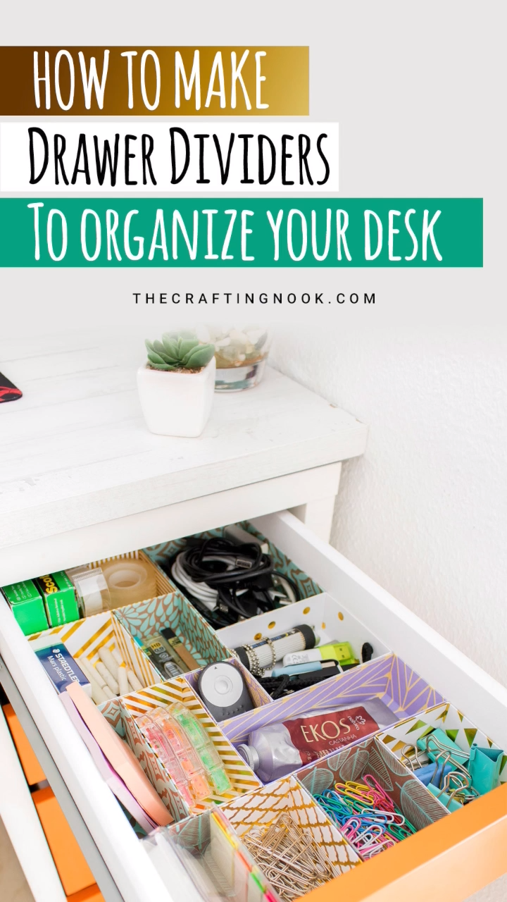 DIY Drawer Dividers for Desk Organizing (+Tips and Tricks) - DIY Drawer Dividers for Desk Organizing (+Tips and Tricks) -   17 diy Projects for college ideas
