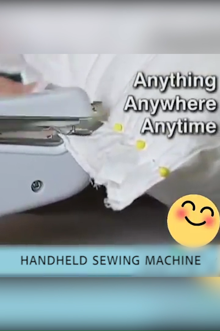 Mini Handheld Manual Sewing Machine - Mini Handheld Manual Sewing Machine -   17 diy Scrunchie no machine ideas