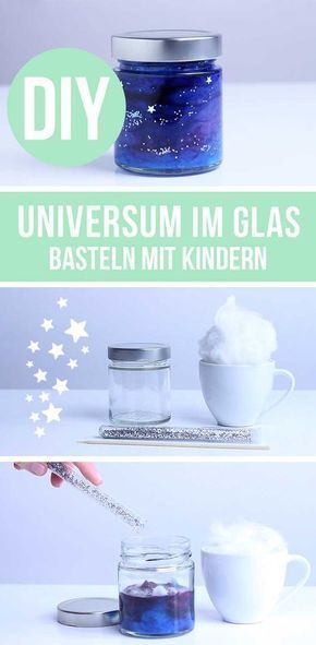 Basteln mit Kindern | Galaxy Jar selber machen | chestnut! - Basteln mit Kindern | Galaxy Jar selber machen | chestnut! -   17 diy Tumblr crafts ideas