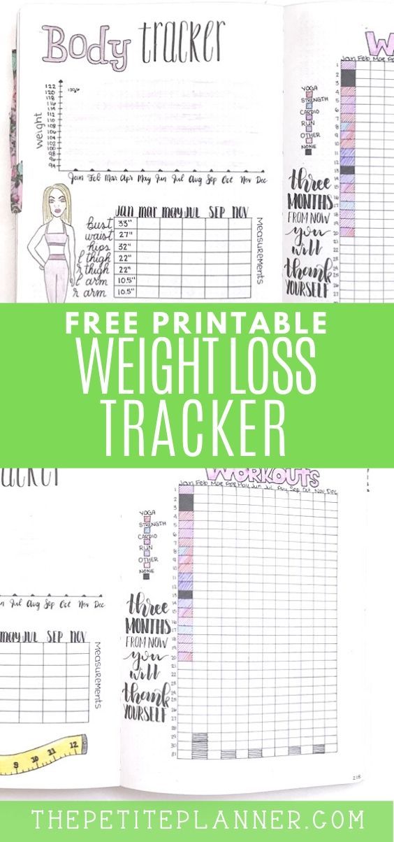 Weight Loss Tracker - Weight Loss Tracker -   17 fitness Quotes bullet journal ideas