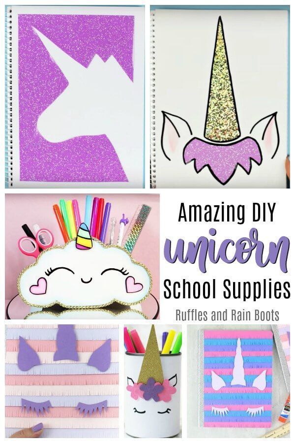 The Best DIY Unicorn School Supplies (and Beyond...) - The Best DIY Unicorn School Supplies (and Beyond...) -   17 unicorn diy Crafts ideas