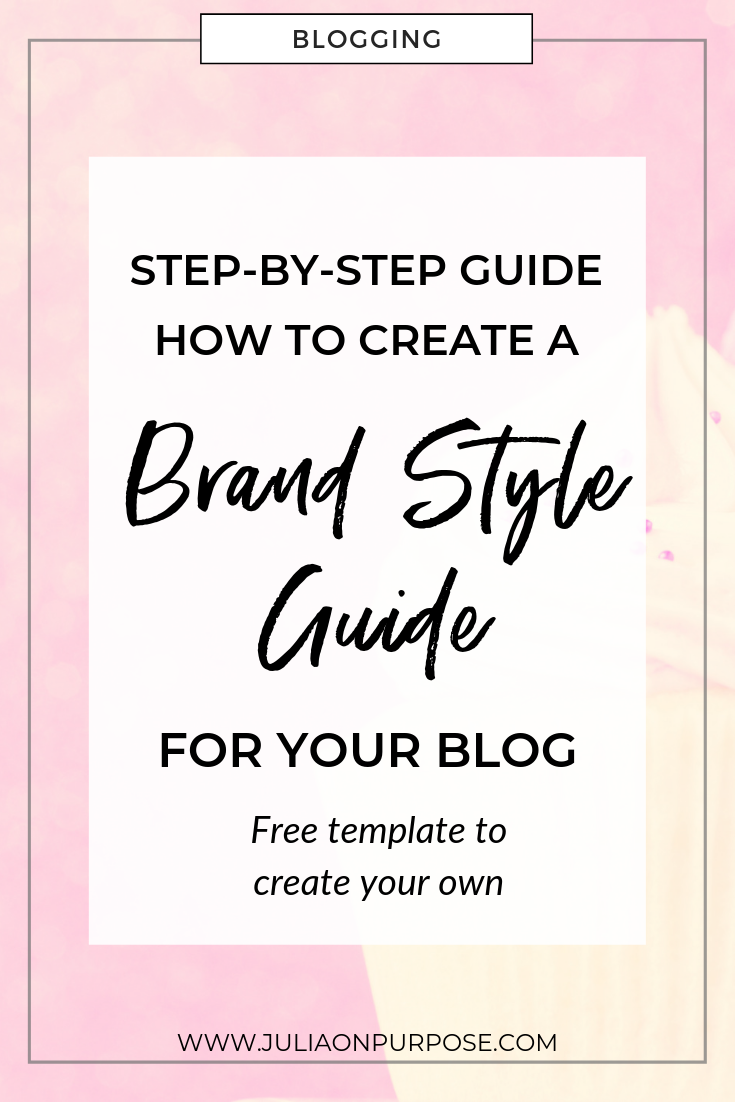 How To Create A Brand Style Guide - Julia On Purpose - How To Create A Brand Style Guide - Julia On Purpose -   17 writing style Guides ideas
