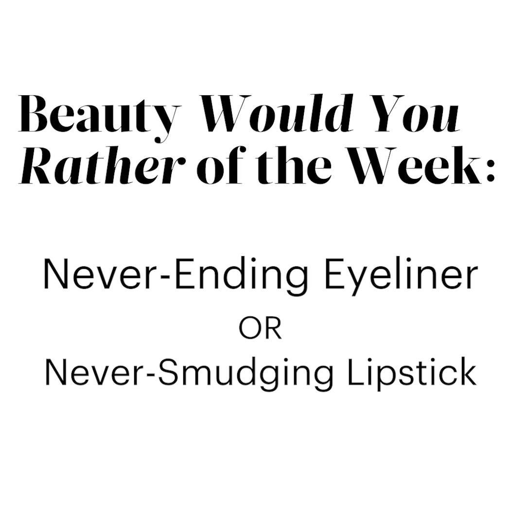 Beauty Would You Rather - Beauty Would You Rather -   18 beauty Videos quotes ideas