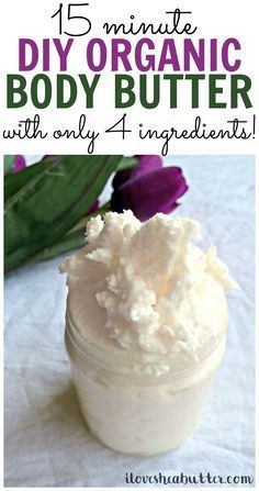 DIY Organic Body Butter for Healthy Skin - beautymunsta - free natural beauty hacks and more! - DIY Organic Body Butter for Healthy Skin - beautymunsta - free natural beauty hacks and more! -   18 diy Beauty organic ideas