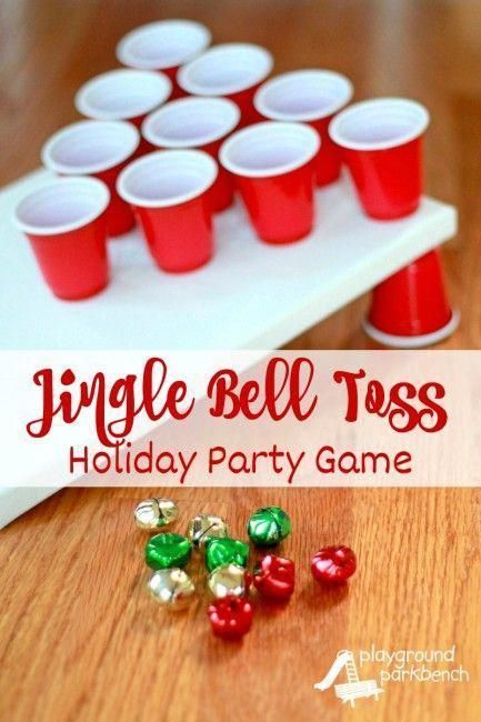 Holiday Party Games - Jingle Bell Toss - Holiday Party Games - Jingle Bell Toss -   18 diy Christmas games ideas