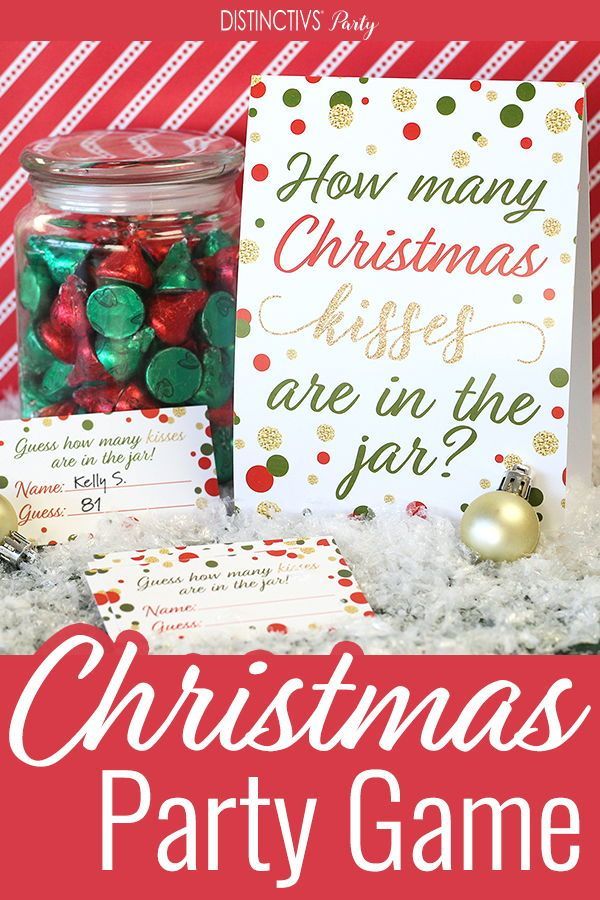 Christmas Party How Many Kisses Game - Christmas Party How Many Kisses Game -   18 diy Christmas games ideas