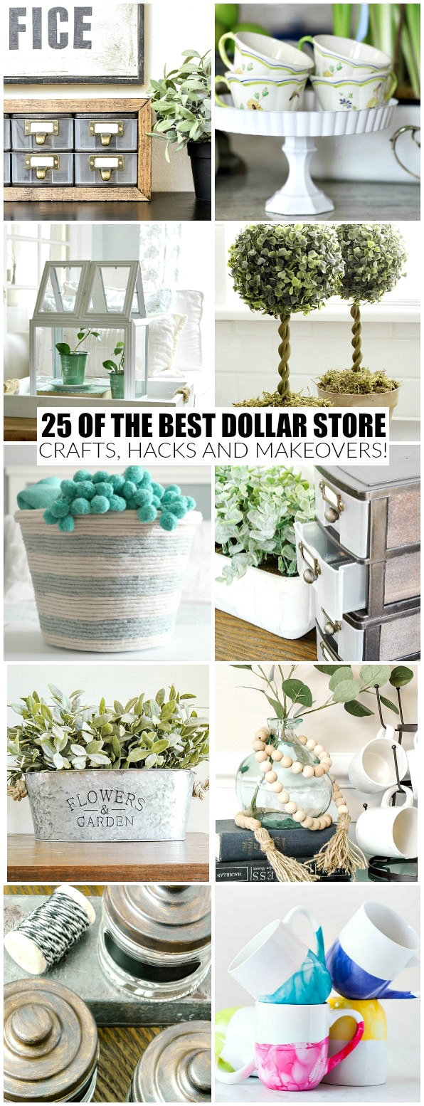 25 of the Best Dollar Store Crafts and Makeovers Ever - 25 of the Best Dollar Store Crafts and Makeovers Ever -   18 diy Decorations tree ideas