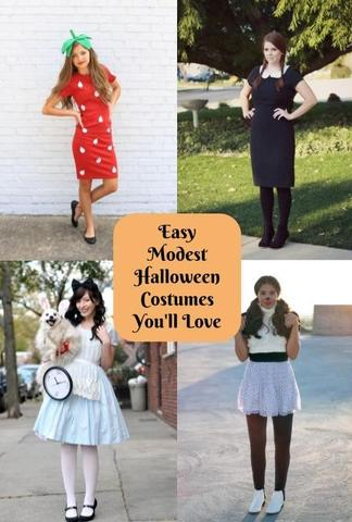 22 Easy Modest Halloween Costumes You'll Love - 22 Easy Modest Halloween Costumes You'll Love -   18 diy Halloween Costumes for moms ideas