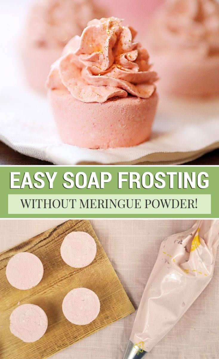 Soap Frosting Recipe for Bath Bombs - Soap Frosting Recipe for Bath Bombs -   18 diy Soap cupcakes ideas