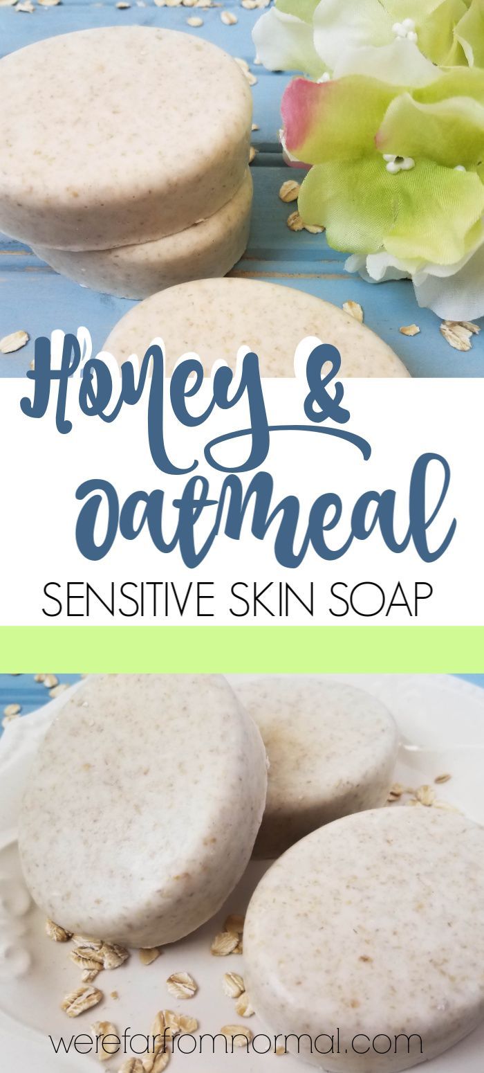 Homemade Honey & Oatmeal Soap - Homemade Honey & Oatmeal Soap -   18 diy Soap for dry skin ideas