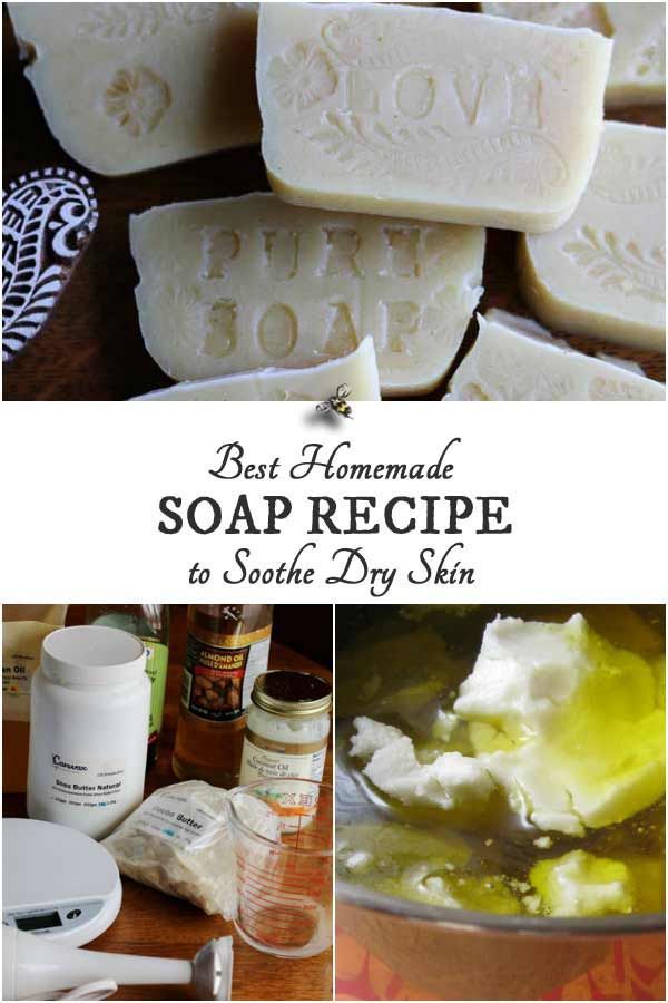 Best Homemade Soap Recipe to Soothe Dry Skin | Empress of Dirt - Best Homemade Soap Recipe to Soothe Dry Skin | Empress of Dirt -   18 diy Soap for dry skin ideas