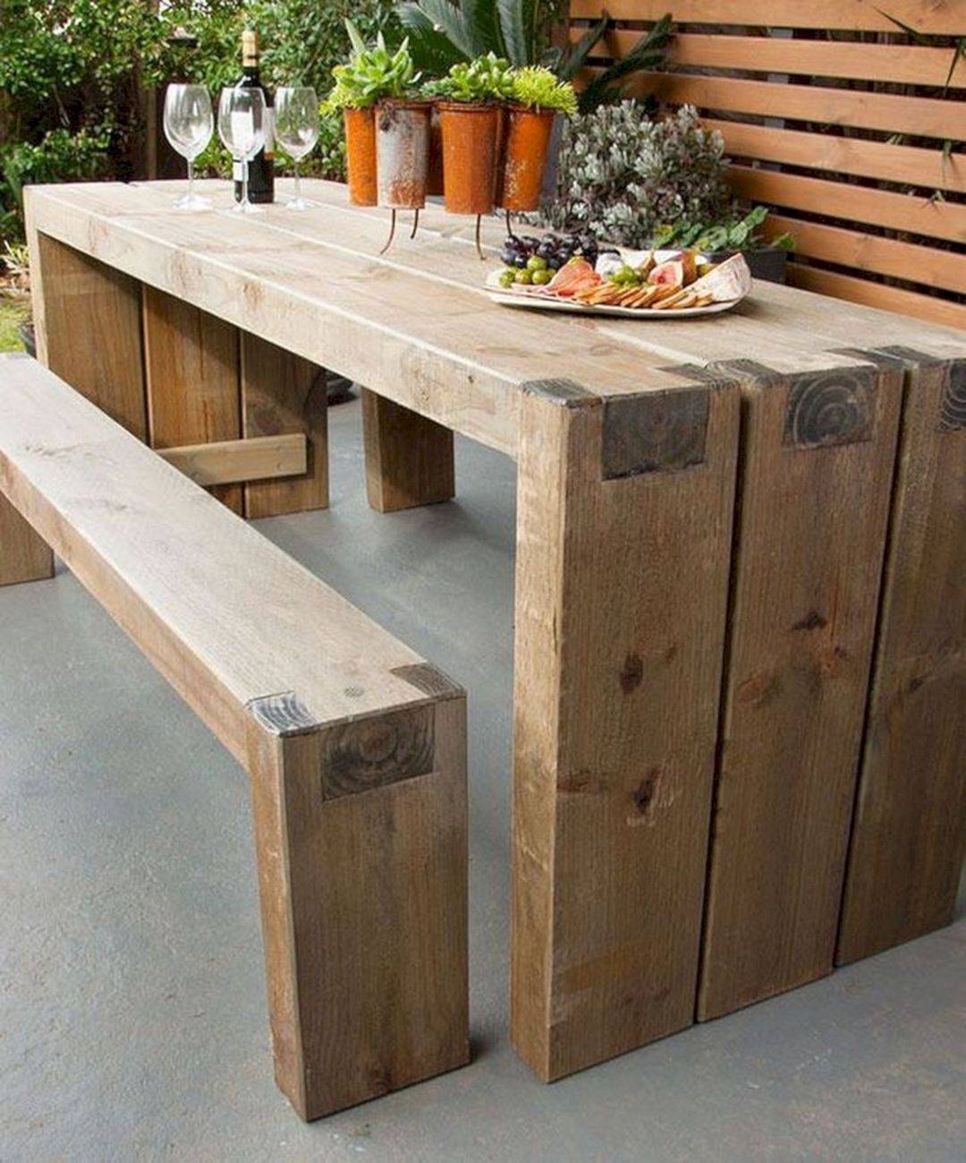 18 Wonderful DIY Backyard Outdoor Table Ideas For Summer Season - 18 Wonderful DIY Backyard Outdoor Table Ideas For Summer Season -   18 diy Table outdoor ideas