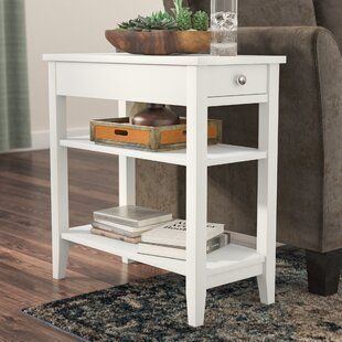 Inman End Table With Storagenbsp - Inman End Table With Storagenbsp -   18 diy Table with shelves ideas