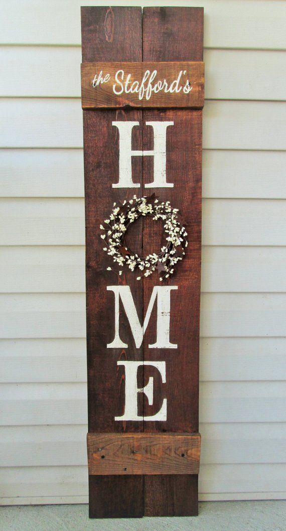 Welcome Porch Sign 5' Rustic Hand Painted Wood Reversible Option Two Signs in One - Welcome Porch Sign 5' Rustic Hand Painted Wood Reversible Option Two Signs in One -   18 diy Wood painting ideas