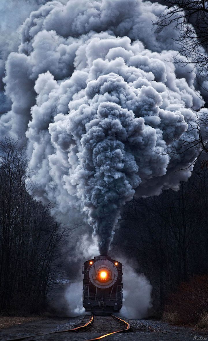 Powerful Train Engines Chug Through Beautiful Landscapes - Powerful Train Engines Chug Through Beautiful Landscapes -   19 beauty Images amazing photos ideas